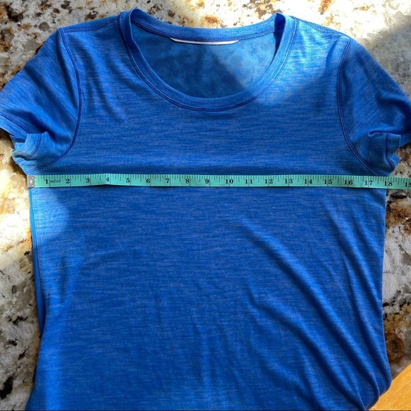 LULULEMON, Blue Shirt, Mesh Back - Picture 9 of 9